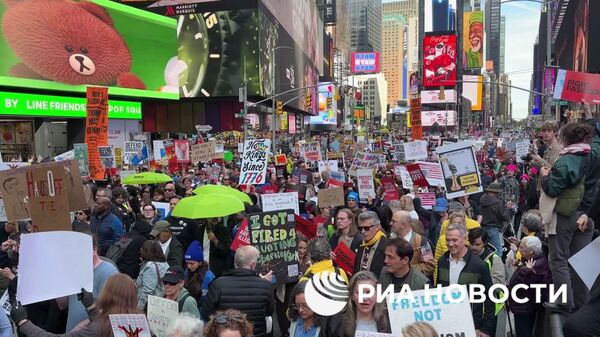 «Ո՛չ արքաներին». Նյու Յորքում բազմահազարանոց ակցիա է ընթանում ընդդեմ Թրամփի - Sputnik Արմենիա