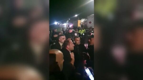 Дальнобойщики перекрыли межгосударственную армяно-грузинскую трассу   - Sputnik Армения