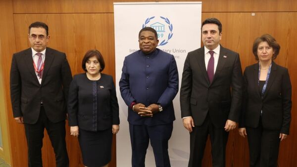 Ալեն Սիմոնյանի և Սահիբա Գաֆարովայի հանդիպումը Ժնևում - Sputnik Արմենիա