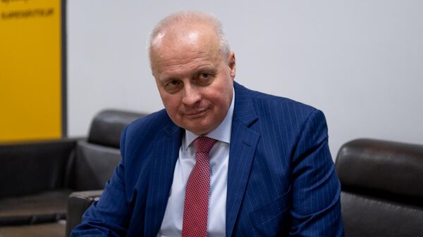 Посол РФ Сергей Копыркин в гостях радио Sputnik - Sputnik Армения