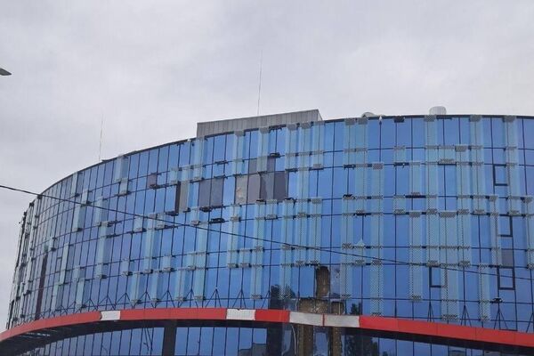 Последствия массированной атаки беспилотниками ВСУ Белгородского района - Sputnik Армения