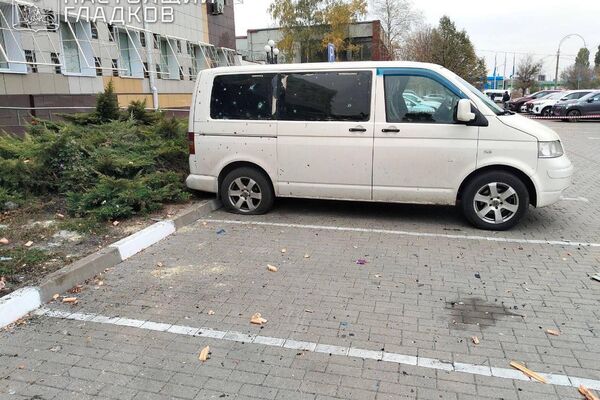 Последствия массированной атаки беспилотниками ВСУ Белгородского района - Sputnik Армения