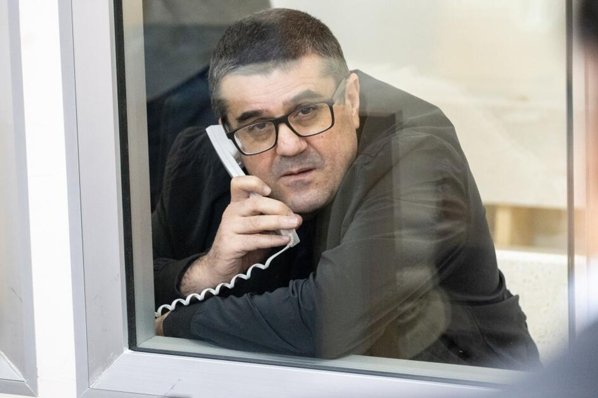 Судебное заседание над армянским военно-политическим руководством Нагорного Карабаха (23 октября 2025). Баку - Sputnik Արմենիա, 1920, 23.10.2025