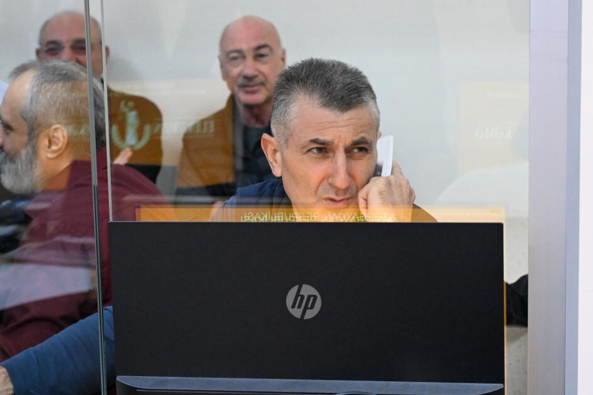 Судебное заседание над армянским военно-политическим руководством Нагорного Карабаха (23 октября 2025). Баку - Sputnik Արմենիա, 1920, 23.10.2025