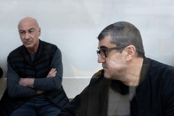 Судебное заседание над армянским военно-политическим руководством Нагорного Карабаха (23 октября 2025). Баку - Sputnik Армения