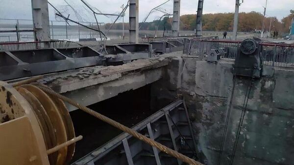 Последствия удара ВСУ по плотине Белгородского водохранилища - Sputnik Армения