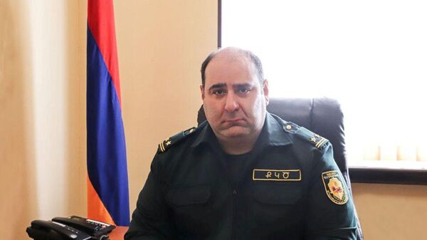 Начальник уголовно-исполнительного учреждения Ереван-Кентрон, подполковник Роберт Тамарян - Sputnik Армения