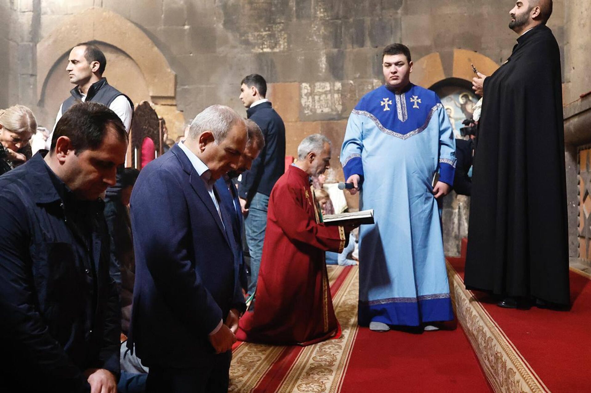 Раскольническая литургия в Ованаванке (26 октября 2025). - Sputnik Արմենիա, 1920, 27.10.2025