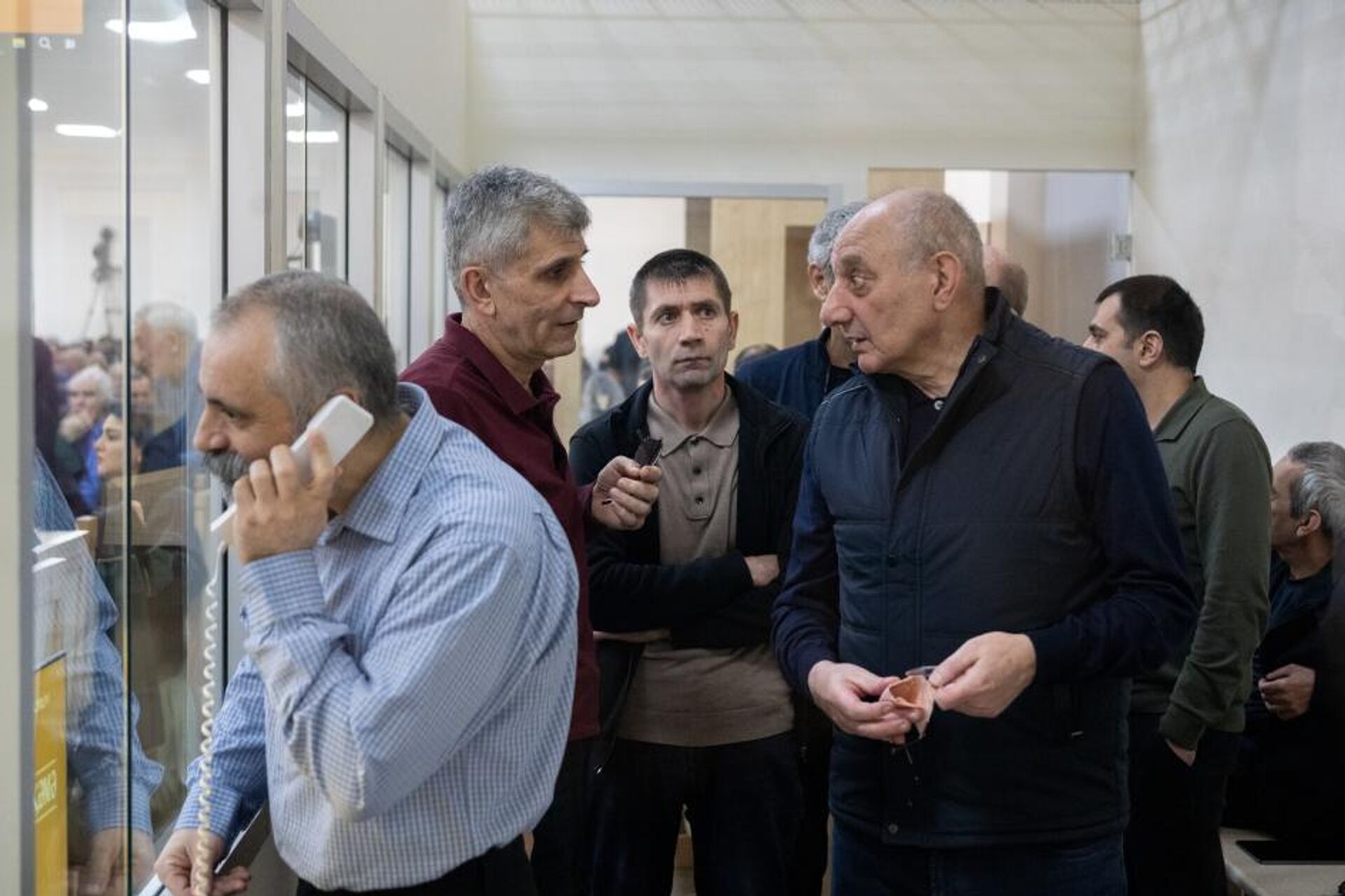 Судебное заседание над армянским военно-политическим руководством Нагорного Карабаха (27 октября 2025). Баку - Sputnik Արմենիա, 1920, 27.10.2025