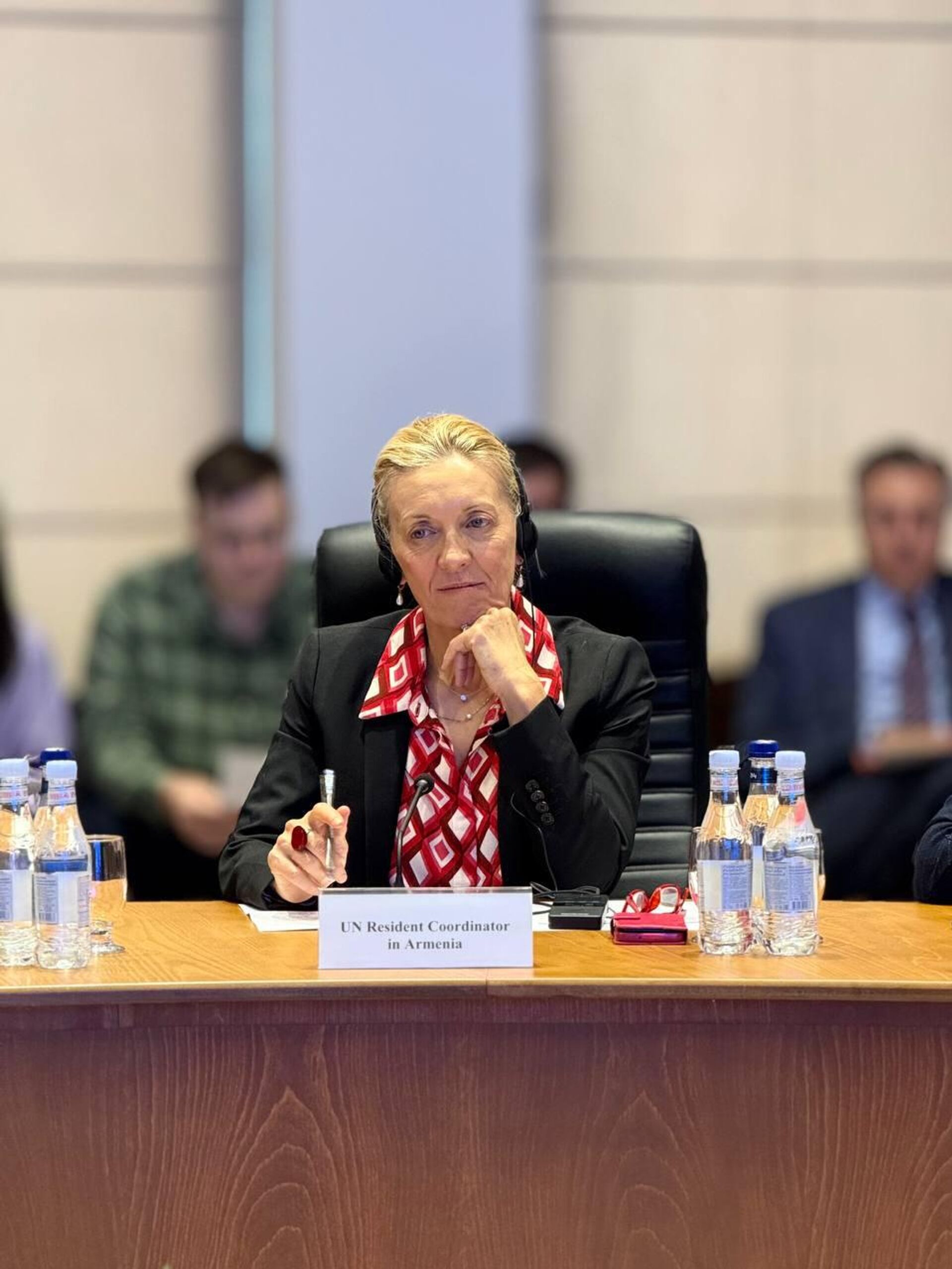 Посольство России совместно с офисом резидента-координатора ООН в Армении при содействии Русского дома в Еревaне организовало конференцию, посвященную 80-летию ООН (28 октября 2025). Еревaн - Sputnik Արմենիա, 1920, 28.10.2025