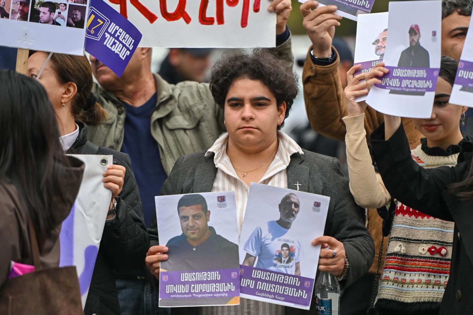 Акция протеста у здания Национального собрания (29 октября 2025). Еревaн - Sputnik Армения, 1920, 29.10.2025