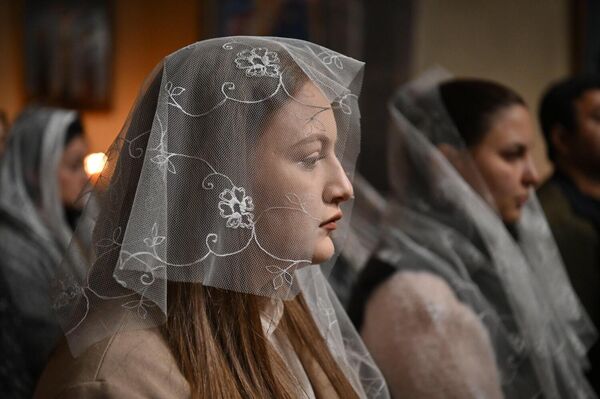 Միասնական աղոթք Օշականի եկեղեցում - Sputnik Արմենիա