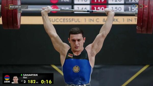 Եվրոպայի Մ23. ծանրորդ Գոռ Սահակյանը դարձավ բրոնզե մեդալակիր - Sputnik Արմենիա