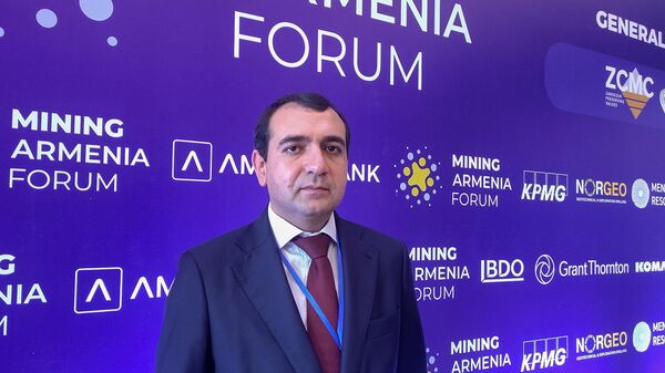 Заместитель директора ЗАО Капанский горнообогатительный комбинат по линии устойчивого развития Ованес Арутюнян - Sputnik Армения