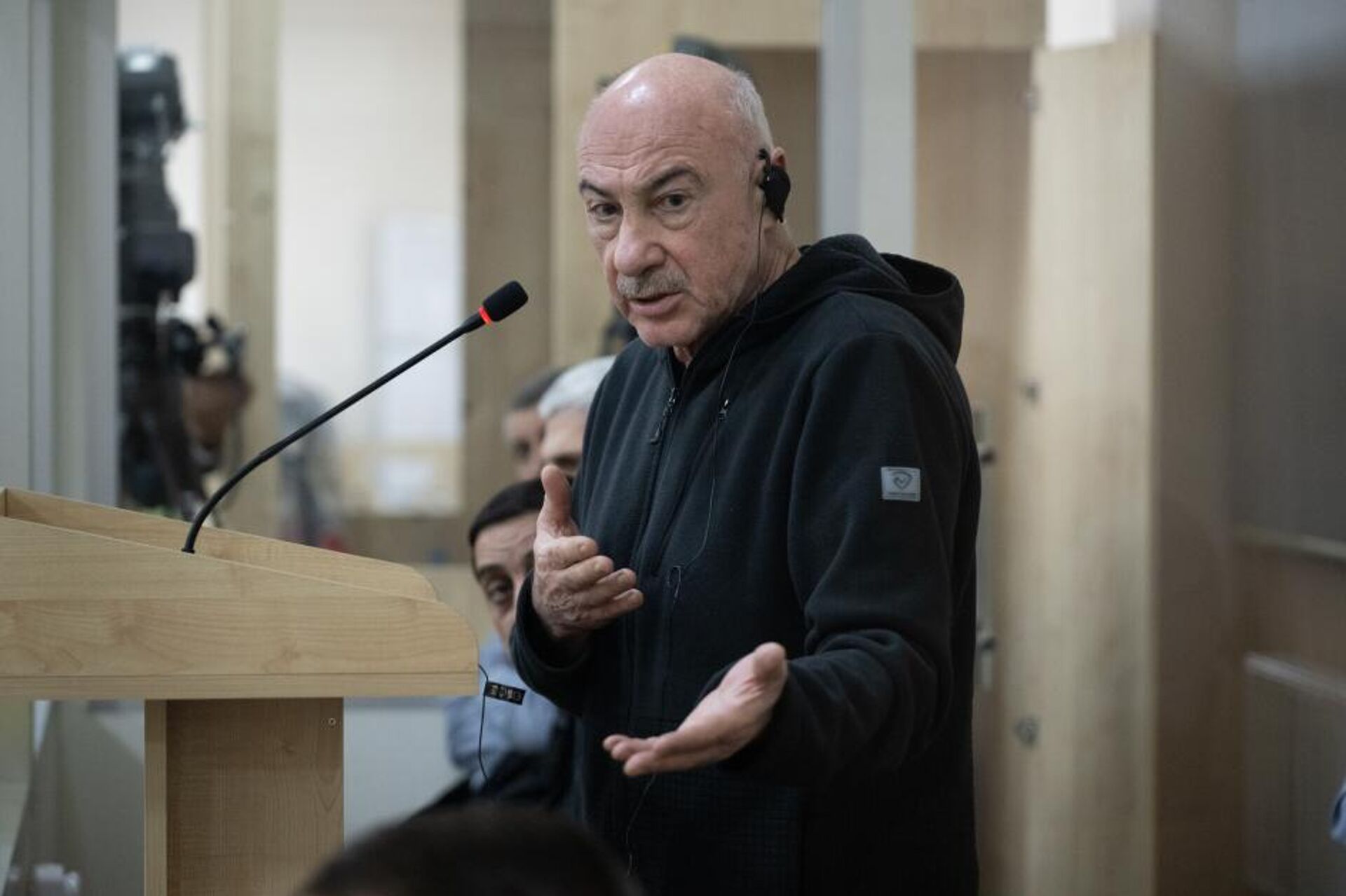Судебное заседание над армянским военно-политическим руководством Нагорного Карабаха (31 октября 2025). Баку - Sputnik Արմենիա, 1920, 31.10.2025