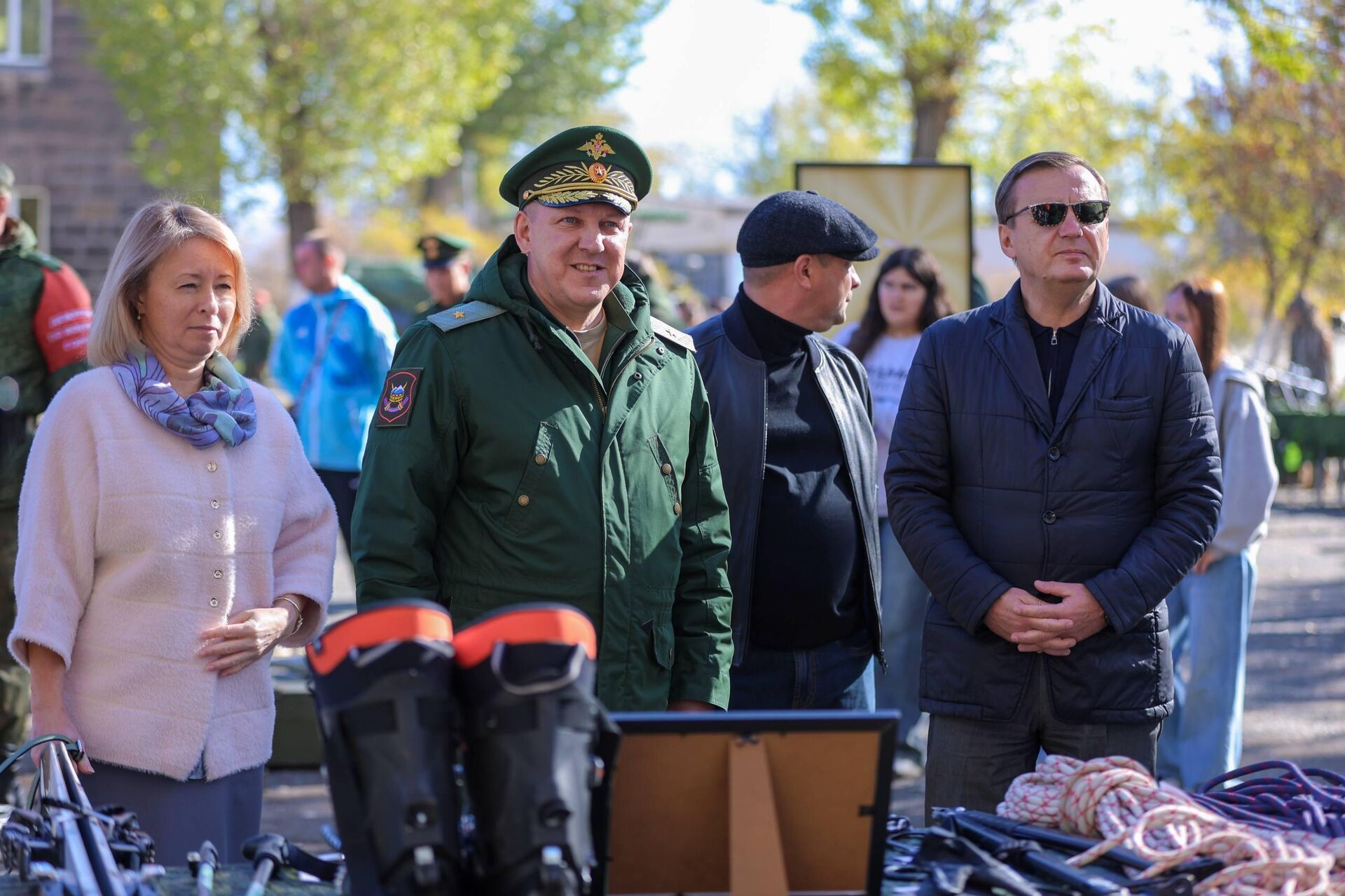 Празднование Дня народного единства на территории 102 российской военной базы (2 ноября 2025). Гюмри - Sputnik Արմենիա, 1920, 02.11.2025