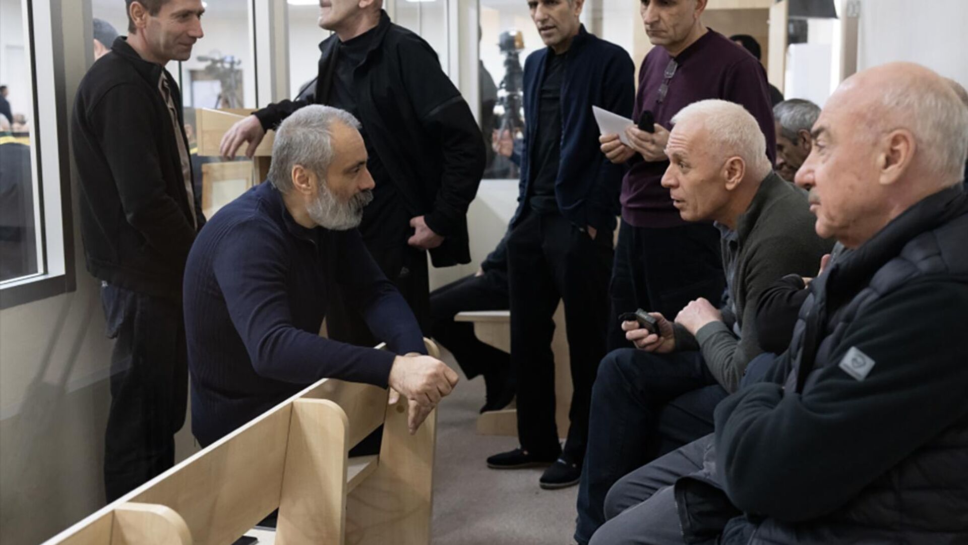 Судебное заседание над армянским военно-политическим руководством Нагорного Карабаха (3 ноября 2025). Баку Судебное заседание над армянским военно-политическим руководством Нагорного Карабаха (3 ноября 2025). Баку - Sputnik Армения, 1920, 03.11.2025