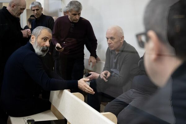 Судебное заседание над армянским военно-политическим руководством Нагорного Карабаха (3 ноября 2025). Баку Судебное заседание над армянским военно-политическим руководством Нагорного Карабаха (3 ноября 2025). Баку - Sputnik Армения