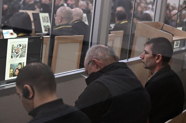 Судебное заседание над армянским военно-политическим руководством Нагорного Карабаха (3 ноября 2025). Баку Судебное заседание над армянским военно-политическим руководством Нагорного Карабаха (3 ноября 2025). Баку - Sputnik Армения