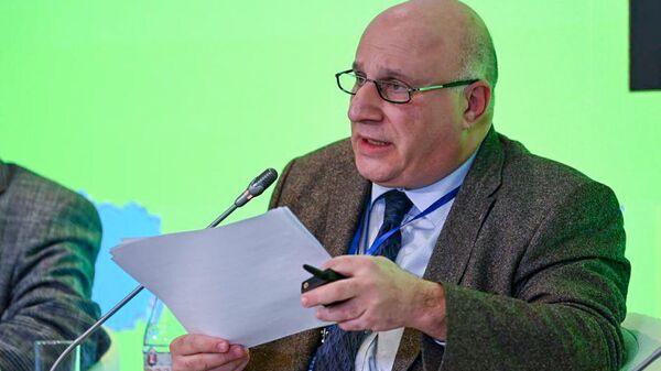 Паата Цагареишвили на ежегодном международном двухдневном мероприятии Форум Орбели: построение мира и многостороннего сотрудничества (4 ноября 2025). Еревaн - Sputnik Армения