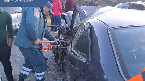 Արագածոտնի մարզի վթարը - Sputnik Արմենիա