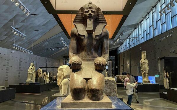 Экспонаты Большого Египетского музея  - Sputnik Армения
