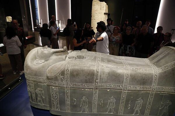 Один из экспонатов Большого Египетского музея  - Sputnik Армения