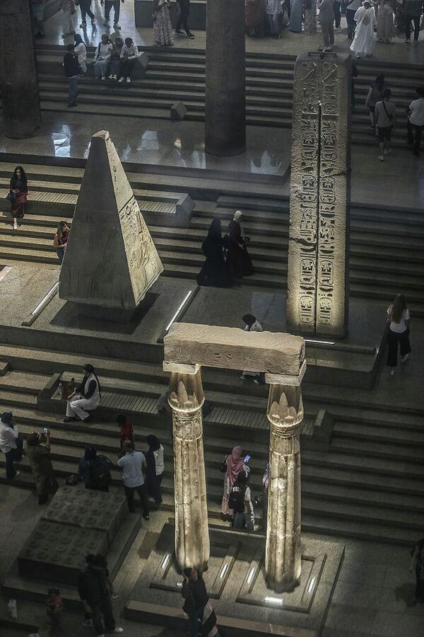 Экспозиция Большого Египетского музея  - Sputnik Армения