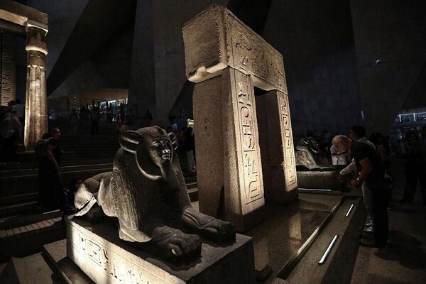 Экспозиция Большого Египетского музея  - Sputnik Армения