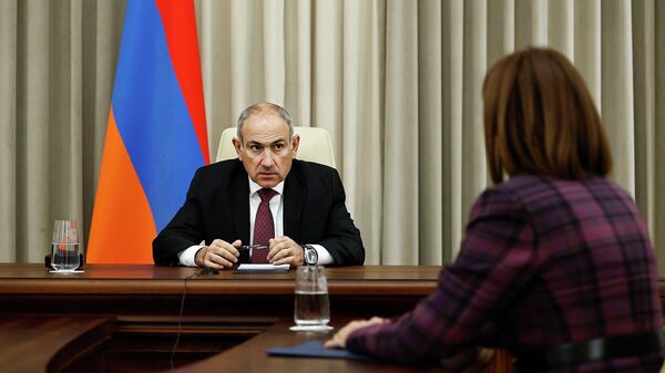 Նիկոլ Փաշինյան, Անահիտ Ավանեսյան - Sputnik Արմենիա