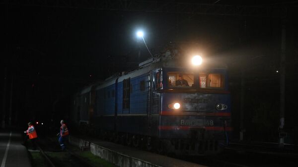 Ցորենի առաջին խմբաքանակը «Այրում» կայարանում - Sputnik Արմենիա