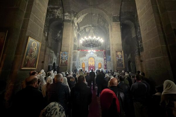 Միասնական աղոթք Մուղնիի Սուրբ Գևորգ եկեղեցում - Sputnik Արմենիա