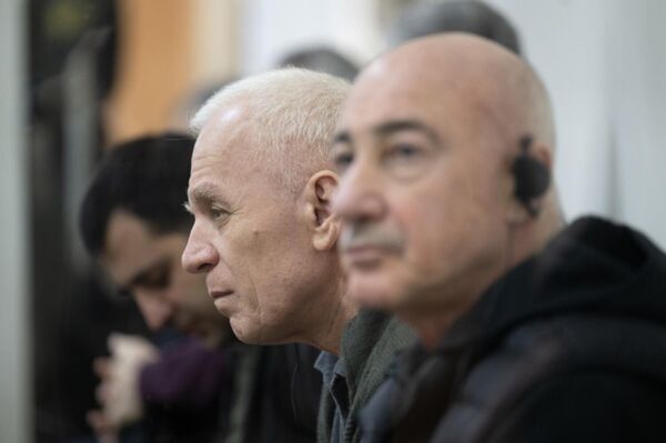 Судебное заседание над армянским военно-политическим руководством Нагорного Карабаха (3 ноября 2025). Баку - Sputnik Армения