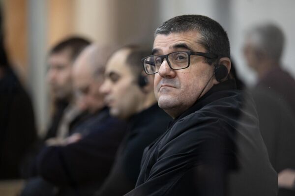 Судебное заседание над армянским военно-политическим руководством Нагорного Карабаха (3 ноября 2025). Баку - Sputnik Армения