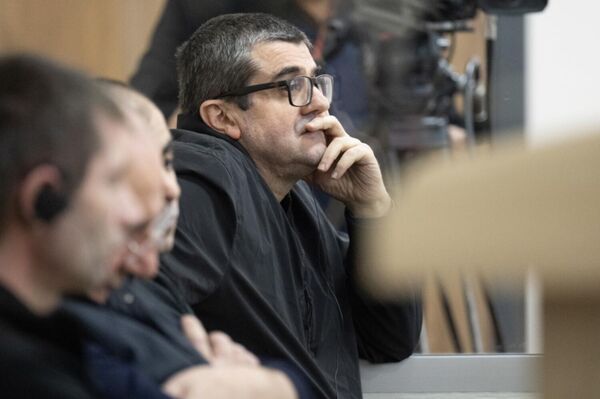 Судебное заседание над армянским военно-политическим руководством Нагорного Карабаха (3 ноября 2025). Баку - Sputnik Армения