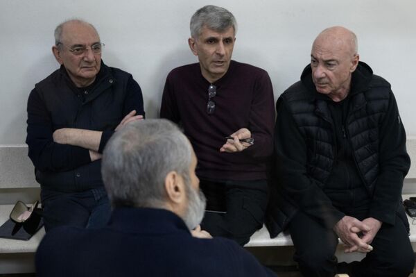 Судебное заседание над армянским военно-политическим руководством Нагорного Карабаха (3 ноября 2025). Баку - Sputnik Армения