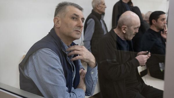 Судебное заседание над армянским военно-политическим руководством Нагорного Карабаха (3 ноября 2025). Баку - Sputnik Армения