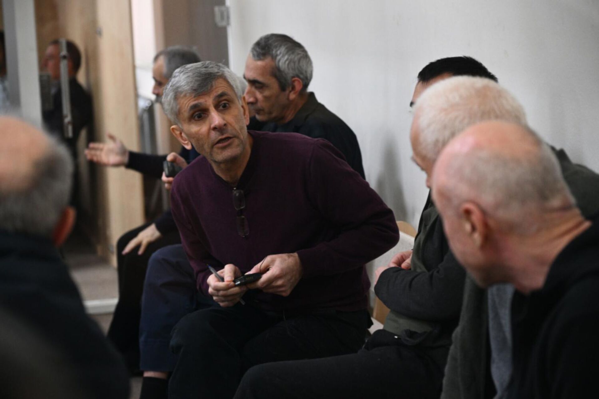 Судебное заседание над армянским военно-политическим руководством Нагорного Карабаха (7 ноября 2025). Баку - Sputnik Армения, 1920, 07.11.2025