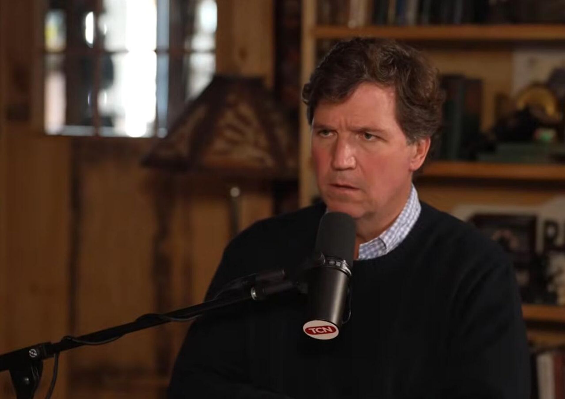 Нарек Карапетян дает интервью Такеру Карлсону (7 ноября 2025). США - Sputnik Армения, 1920, 08.11.2025