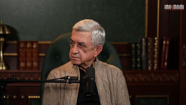 Серж Саргсян - эксклюзивный гость подкаста «Имнемними» (7 ноября 2025). Еревaн - Sputnik Армения