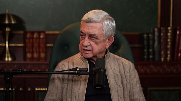 44-օրյա պատերազմն անխուսափելի չէր․ ՀՀ երրորդ նախագահ Սերժ Սարգսյանը «Իմնեմնիմի» փոդքասթի ժամանակ նշեց, որ պատերազմի հիմնական պատճառները 3-ն էին։ - Sputnik Արմենիա