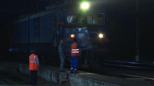 Հայաստան է ժամանել հացահատիկով գնացքը՝ Ղազախստան, ՌԴ, Ադրբեջան, Վրաստան, Հայաստան երկաթուղով: - Sputnik Արմենիա