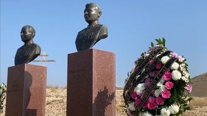 Память погибших у Ерасха в 2020 г российских летчиков почтили в Армении