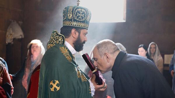 Թալինի Սուրբ Աստվածածին եկեղեցում - Sputnik Արմենիա