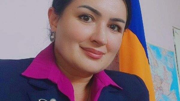 Директор школы Каракерта Ануш Амбарцумян - Sputnik Армения