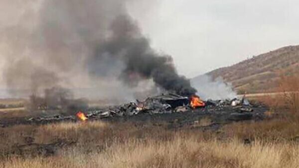 Կործանված ինքնաթիռը - Sputnik Արմենիա