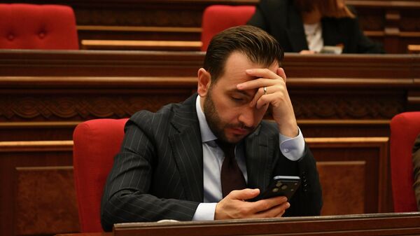 ԱԺ «Քաղաքացիական պայմանագիր» խմբակցության ղեկավար Հայկ Կոնջորյանը - Sputnik Արմենիա