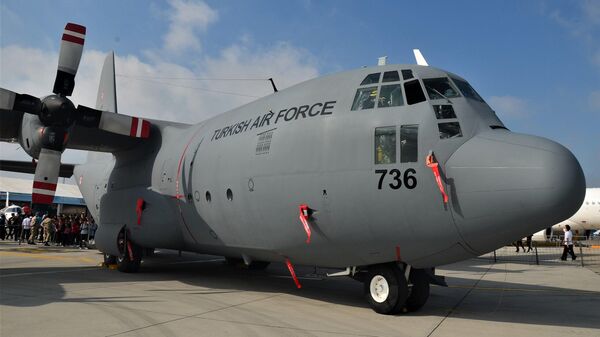 Турецкий военный самолет Lockheed C-130 Hercules - Sputnik Армения