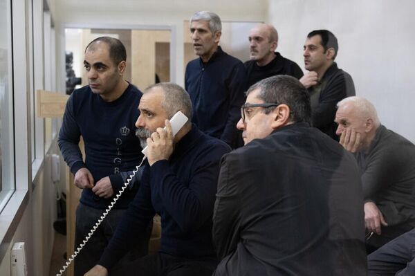 Судебное заседание над армянским военно-политическим руководством Нагорного Карабаха (13 ноября 2025). Баку Судебное заседание над армянским военно-политическим руководством Нагорного Карабаха (13 ноября 2025). Баку - Sputnik Армения