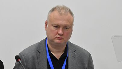 Владимир Киреев во время международного круглого стола "Евразийская интеграция и перспективы экономического развития Республики Армения" (14 ноября 2025). Еревaн